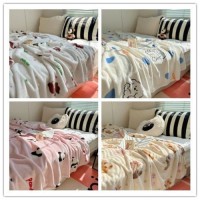 Double-Sided Milk Fleece Blanket